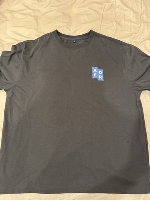 Ader Error TR-Tag T-Shirt Black Men s Size Small Gently Used (No wash tag)