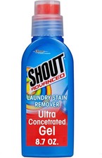 Shout Advanced Stain Remover Gel for Clothes Laundry, Ultra Concentrated, 8.7oz