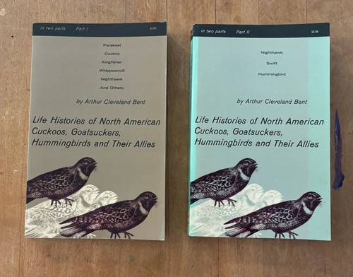 Life Histories of North American Birds Species~19 Vol. Lot~Arthur Cleveland Bent - Picture 17 of 21