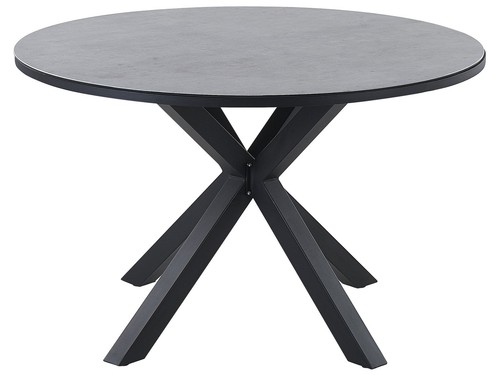 Gartenmöbel-Set für 4 Personen mit Tischplatte aus Aluminium, Edelstahl, Keramik - Bild 5 von 12