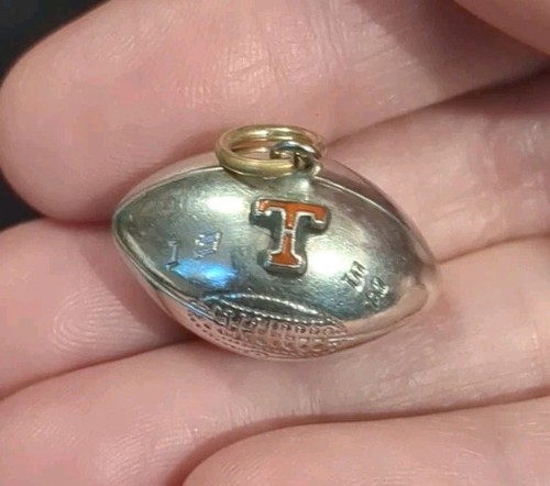Vintage Sterling Silver 1954 Southern California Football Charm Pendant Trophy - Picture 1 of 4