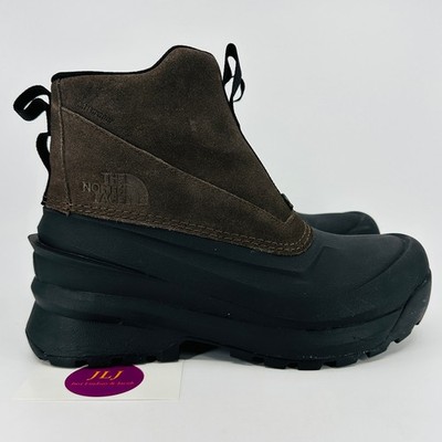 The North Face Men s Chilkat V Zip Waterproof Boots Coffee Brown NF0A5LW4 Size 7