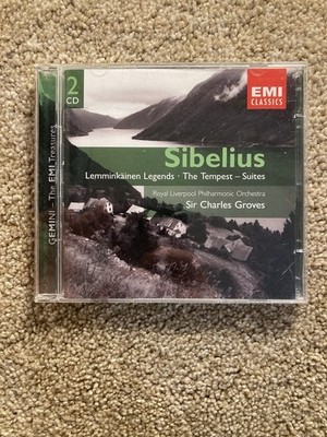 Kalevala Legends by Charles Groves (2-CD, 2004) Sibelius [EMI Classics] RARE OOP
