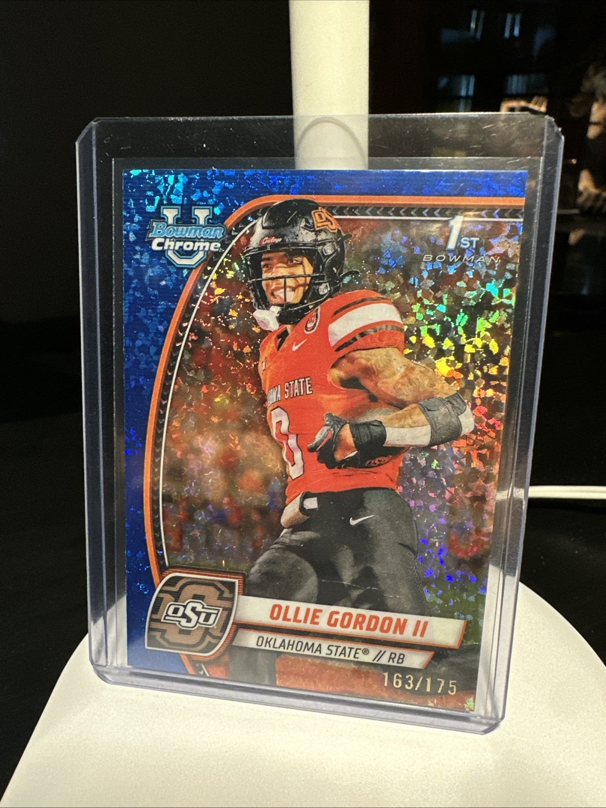 2024 Bowman U Chrome - Ollie Gordon II Blue Mini Diamonds 1st Refractor /175