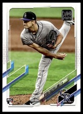 2021 Topps Ryan Castellani Rookie Colorado Rockies #177