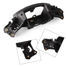 1X Black Front Upper Stay Fairing Bracket Fit Kawasaki Ninja ZX10R 2011-2013 12