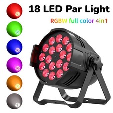 18x10W LED Par Light RGBW Stage Wash Lighting DMX DJ Disco Party Bar Show Light