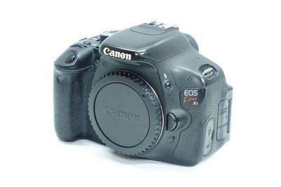 Canon EOS 600D Kiss X5 18MP DSLR Camera Body Only Black - 1-Year
