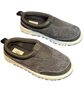 UGG Women's Black Suede Flat Slippers Size 6