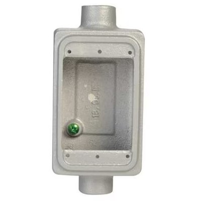 Appleton Electric Fsc-1-75L Weatherproof Electrical Box, 18 Cu In, Fsc Box
