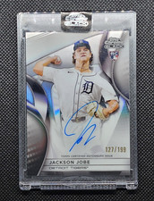 2025 Topps Chrome Black Jackson Jobe Autograph Refractor RC #CBA-JJB /199 Tigers