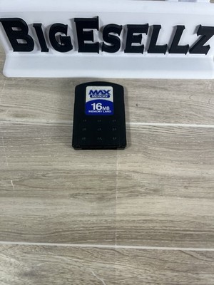 PS2 Memory Card Datel Max Memory 16MB Tested Working High Capacity