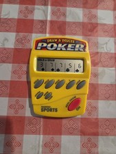 Radica Sports Poker Handheld Electronic Draw Deuces Card Game Model 3414