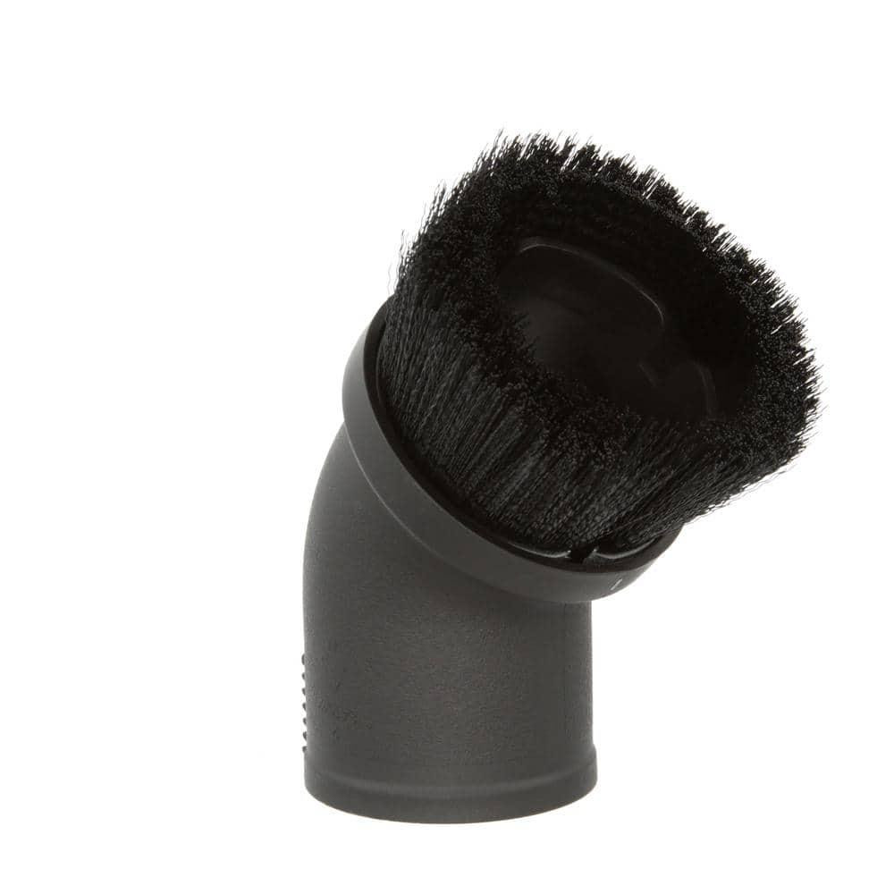 2-1/2 in. Locking Dusting Brush Accessory Shop Vac Attachment for RIDGID Wet Dry