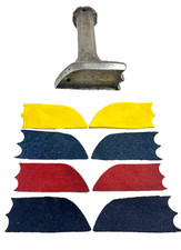 Insignes (Paire) pattes de collet mle 1871  2 Chiffres Capote Tunique Veste 1914