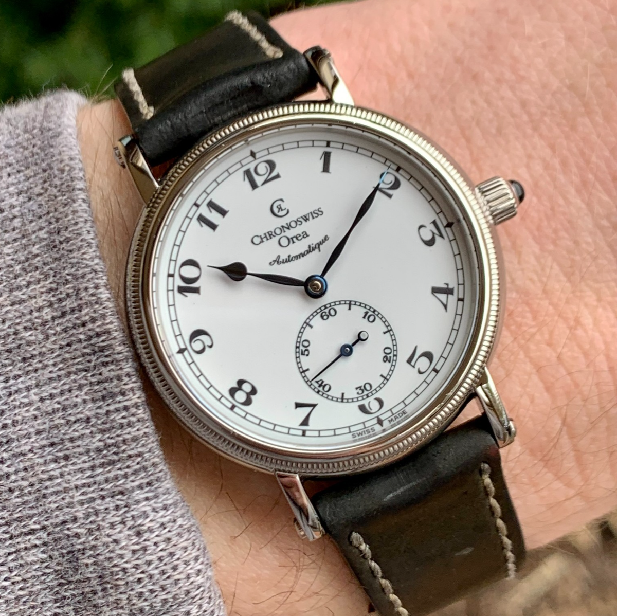Chronoswiss Orea Ref. CH-1263 Enamel Dial Automatic Stainless