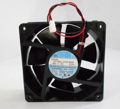   4715KL-07W-B30 fan 120*120*38mm 48V 0.21A 12CM 2pin Case Cooling Fan &ex