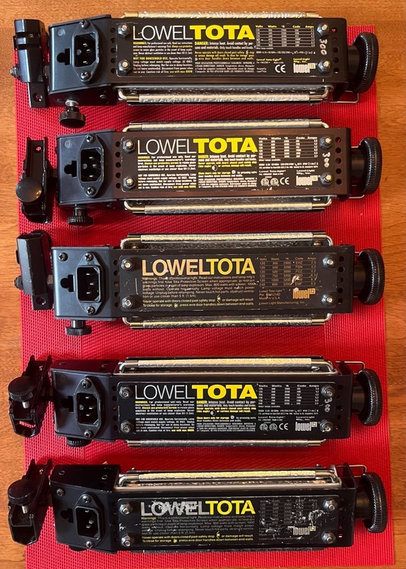 Lowel Tota Lot of 5