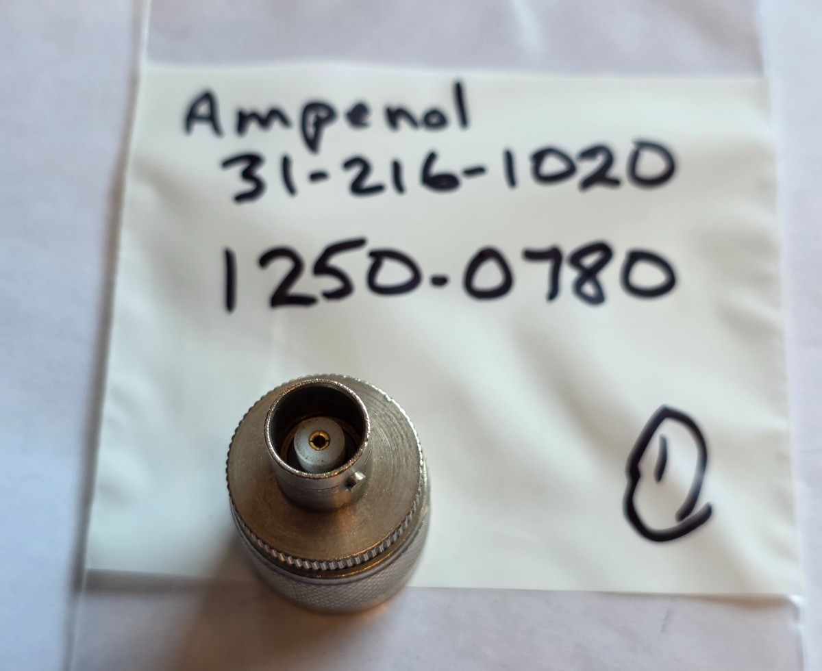 AMPHENOL 31-216-1020; 1250-0780 ADAPTER