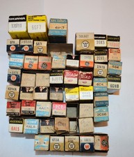 Lot 51 ASSORTED/MIXED VACUUM TUBES - Radio Audio Ham