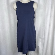 Free People FP Movement Womens Hot Shot Surf Tunic Dress Navy Blue XS READ