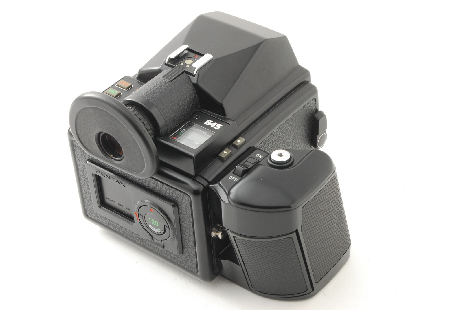 [MINT] Pentax 645 Medium Format Film Camera Body 120 Film Back From JAPAN