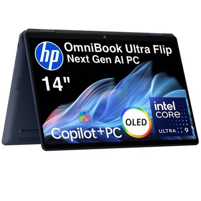HP OmniBook Ultra Flip 14'' AI 2-in-1 Laptop Ultra 9 288V 32GB 1TB SSD 120Hz OLED