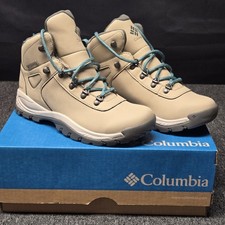 Columbia Women  s Yoncaalla Mid Waterproof Hiking Shoes Boots 8.5 YL1090-271 NEW
