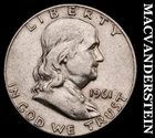 1961-D Silver Franklin Half Dollar-Scarce Better Date No Reserve #i3975