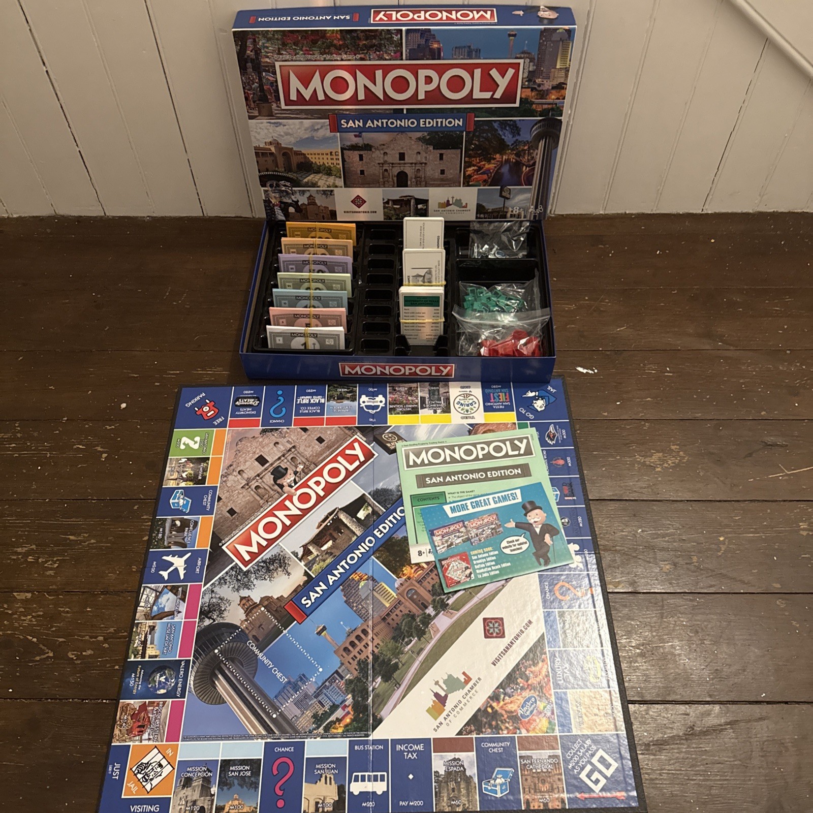 Monopoly San Antonio Edition Board Game Limited Edition 2021 Hasbro