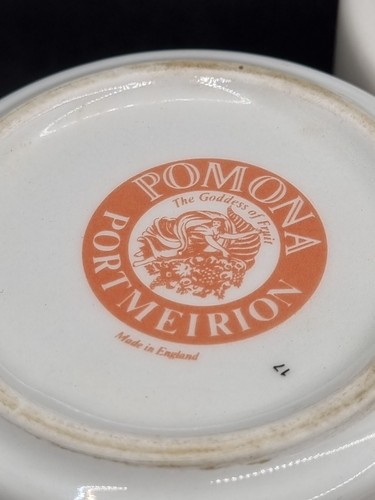 4 frascos de almacenamiento Portmeirion Pomona The Hoary Morning Apple raros de colección en muy buena condición - Imagen 18 de 21