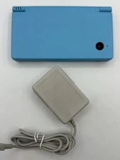 Nintendo DSi Blue Handheld Console Tested & Working (New Battery & Charger)