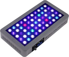 Preowned Timer Control 165W LED Aquarium Light Full Spectrum Coral Reef Tank
