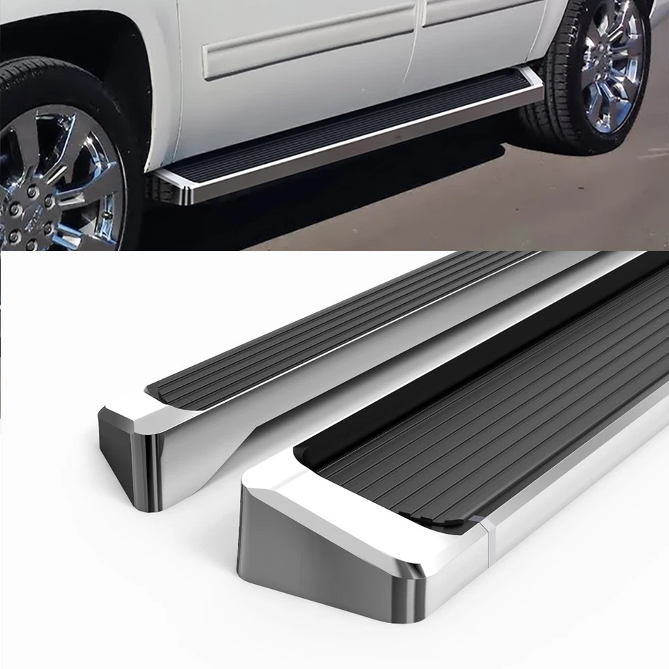 HD Ridez Running Board 6" Silver Fit 05-20 Chevrolet Suburban GMC Yukon XL - Image 4 of 4