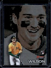 2025 Bowman's Best Jacob Wilson Pixel Portraits RC Rookie #P-4 Athletics