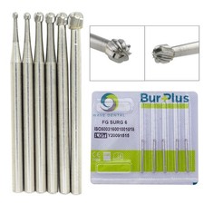 WAVE Dental FG SURG Burs 25mm Long High Speed Round Surgical Carbide Bur 6 8 1/4