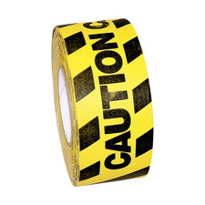 Pro Tapes Premium Grade Gaffer Tape Printed-PRO-Gaff : 3 in. x 55 yds. CAUTION