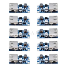 10PC 0.9V-5V to 5V DC-DC Booster Module USB Mobile Step-up Power Supply Module