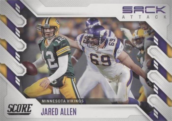 2022 Score Jared Allen #SA-JA - 1 of 2