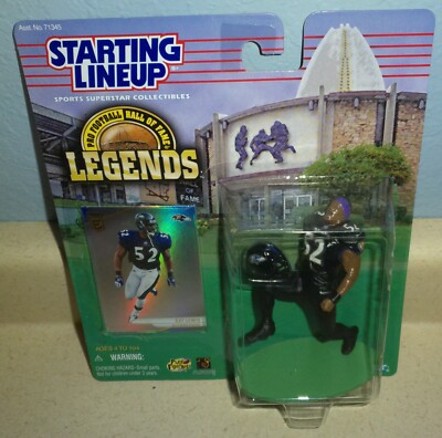 Ray Lewis Baltimore Ravens Packaged 3D Custom Starting Lineup SLU NFL Football