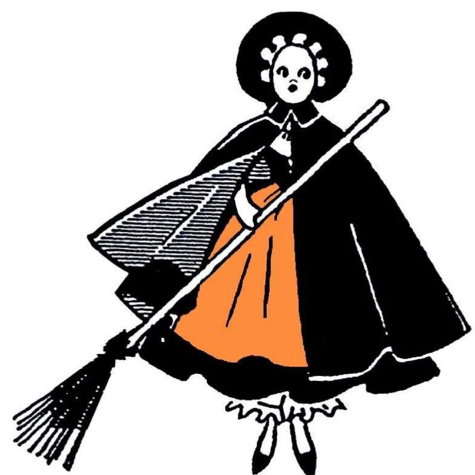 15" Witch Doll Pattern & Doll Clothes Pattern Halloween Friendly Witch - Image 3 of 4