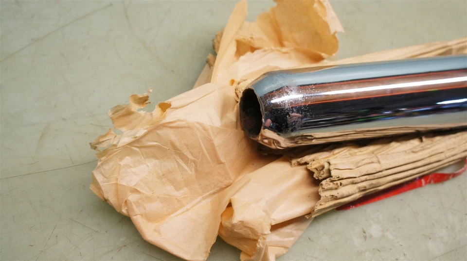 SILENCIADOR TRIUMPH T120 T140 TR6 TR7 750 650T120V T140V BONNIVILLE NUEVO *2582 Foto 4 de 4