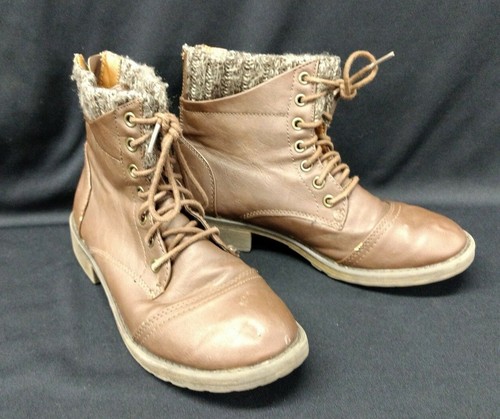 leather ankle boots size 5