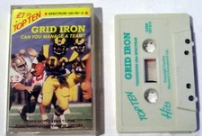 Sinclair ZX Spectrum 48K Game - GRID IRON - Top Ten - Tested & Working