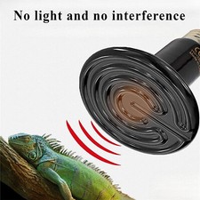 100W Heat Emitter Reptile Heat Lamp Bulb Emitting Brooder Coop Heater