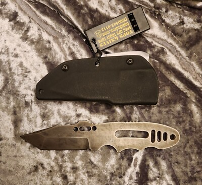 TOPS STRIPPED AND MUSTARD STAINED CAT 202 SKELTONIZED COVERT ANT TERRORISM TANTO