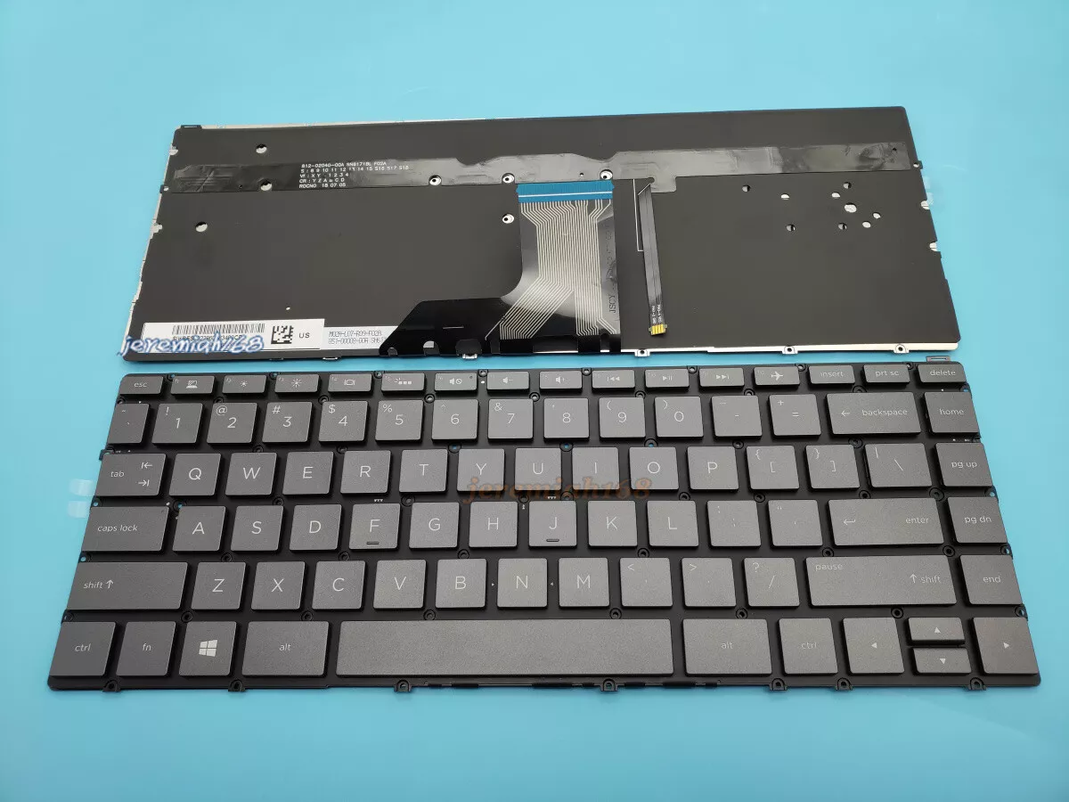 For HP ENVY x360 13-ag0000au 13-ag0010au 13-ag0020au US Keyboard Backlit Brown