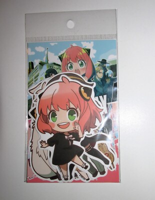 Crunchyroll 5 Vinyl SPY FAMILY Stickers 3'' - BRAND NEW UNOPENED