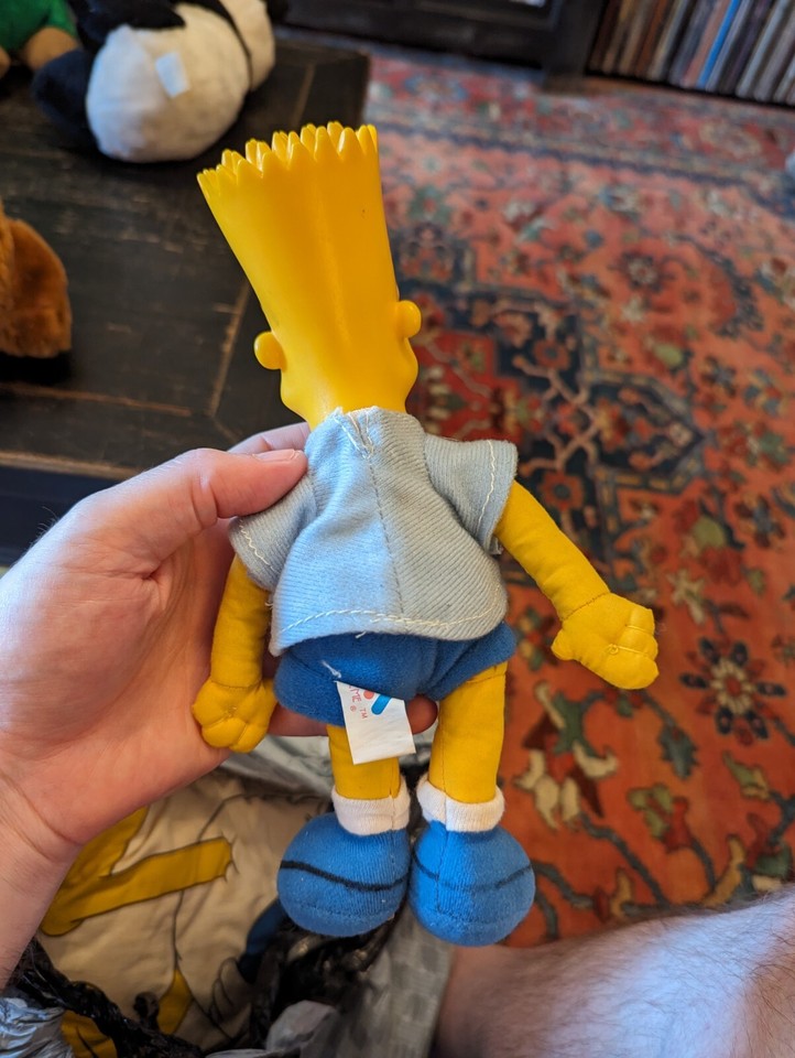 Tirelire Vintage The Simpsons - TM Fox Colombine - Année 1997 - Rare