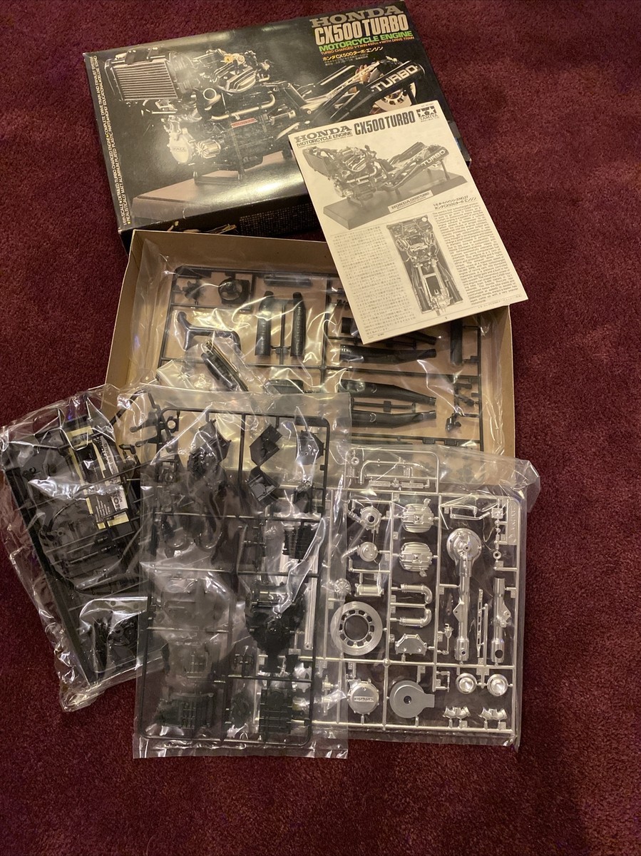 Tamiya 1/6 Honda CX500 Turbo Motorcycle Engine Kit New | eBay